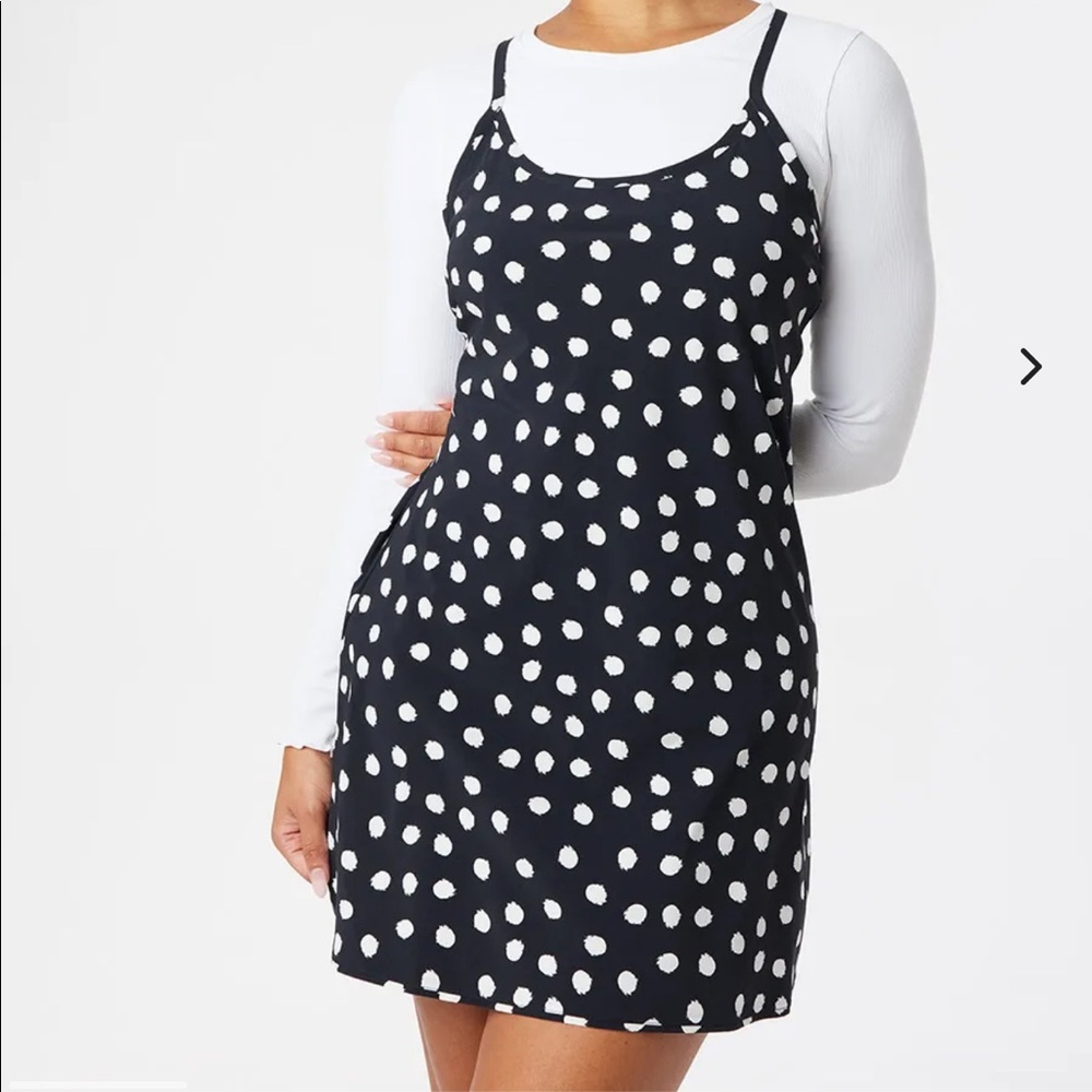 Polka Dot Exercise Dress